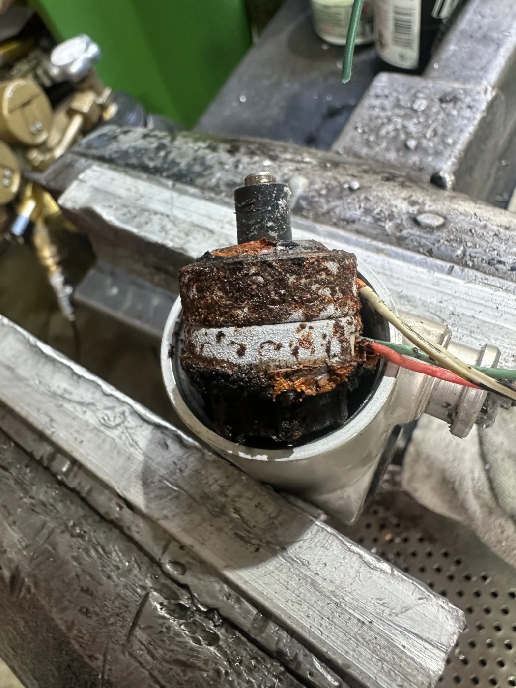 Korrodierter BMW ESA Stellmotor